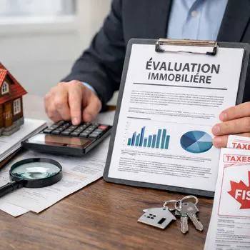 Évaluation immobilière taxes